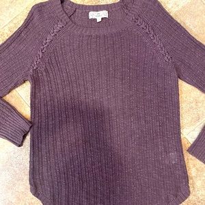 Large pretty plum Pink Republic sweater